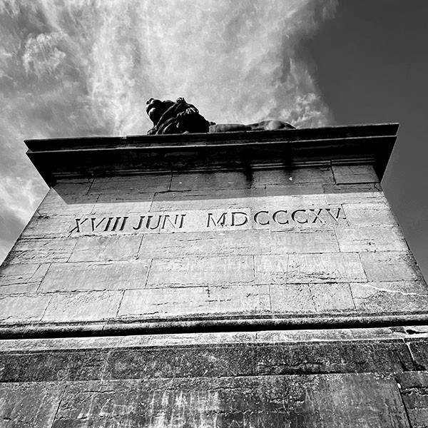 The Big Deal about Waterloo, Napoleon and the Butte du Lion Waterloo 11