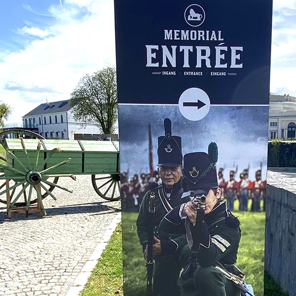 The Big Deal about Waterloo, Napoleon and the Butte du Lion Waterloo Opening