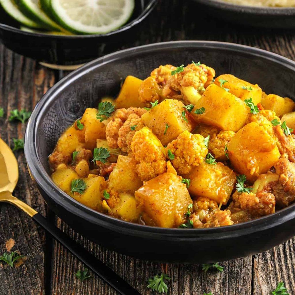 Aloo Gobi In Bowl Side View 1024x1024