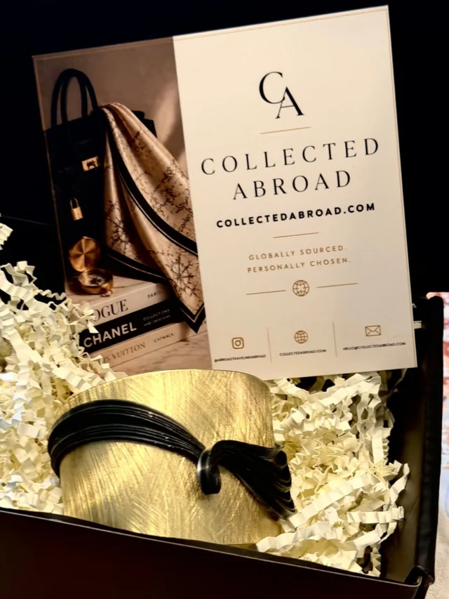 Collected abroad. Not mass produced. I’ve spent years traveling, meeting artisans whose work never makes it into stores like this. Link in bio. 

Until now. 

Welcome to Collected Abroad.
#wearableartjewelry #collectedabroad #handmadejewelry #ivanmidžić