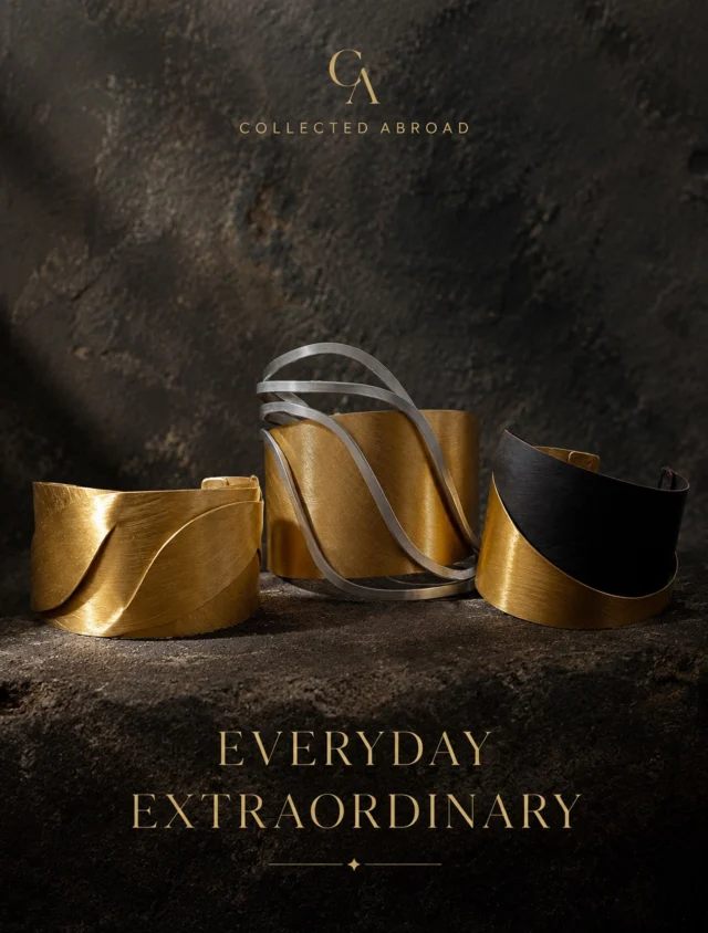 Some pieces finish an outfit. Others become the conversation. Handcrafted in limited quantities by Croatian artist Ivan Midzic, these sculptural cuffs prove that extraordinary belongs in the everyday. Collectedabroad.com

#CollectedAbroad #WearableArt #ArtisanJewelry #QuietLuxury #MadeInCroatia